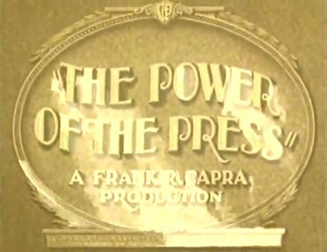 power of the press 1